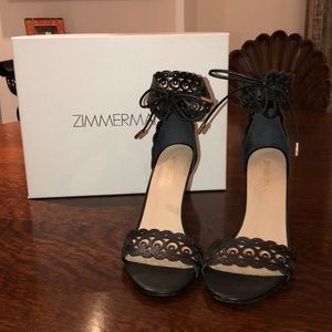 Zimmerman Filigree Cuff Heel Black